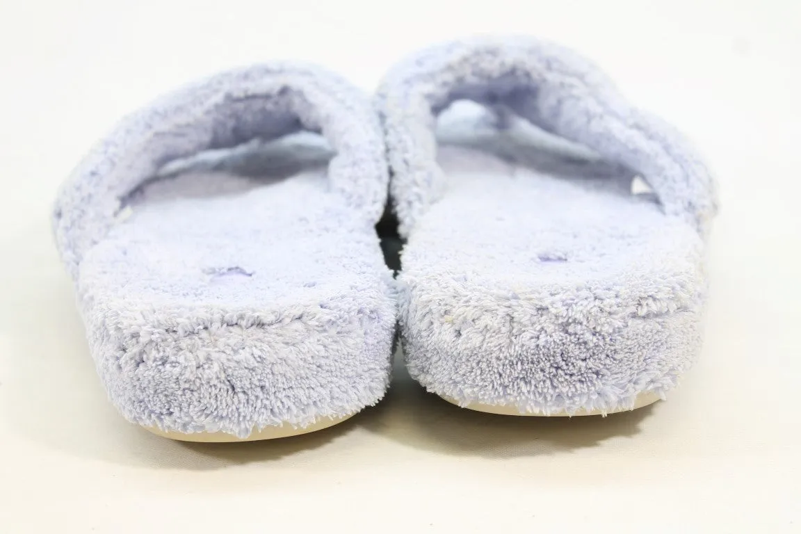 Acorn Spa Thong Women's Purple Slippers 9.5-10.5M(ZAP15598)