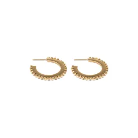 Beaded Hoop Earrings