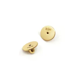 BIKO Large Disc-Style Earring Backs - Gold