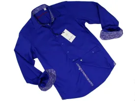 Boy's Sport Shirt 22936 Royal