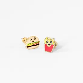 Burger & Fries Earrings