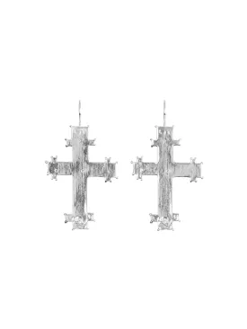 Byzantine Cross Earrings