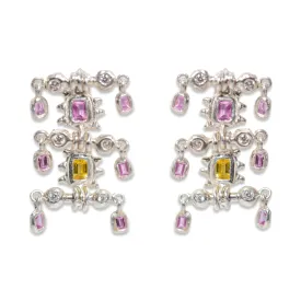 Chandelier Sapphire Studs