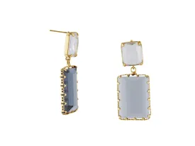 Cosette Allure Stone Cut Luxe Earrings