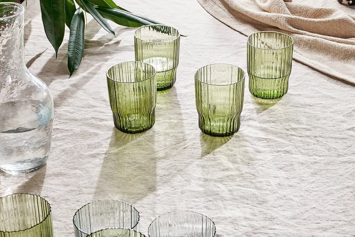 Fali Tumbler - Olive - (Set of 4)