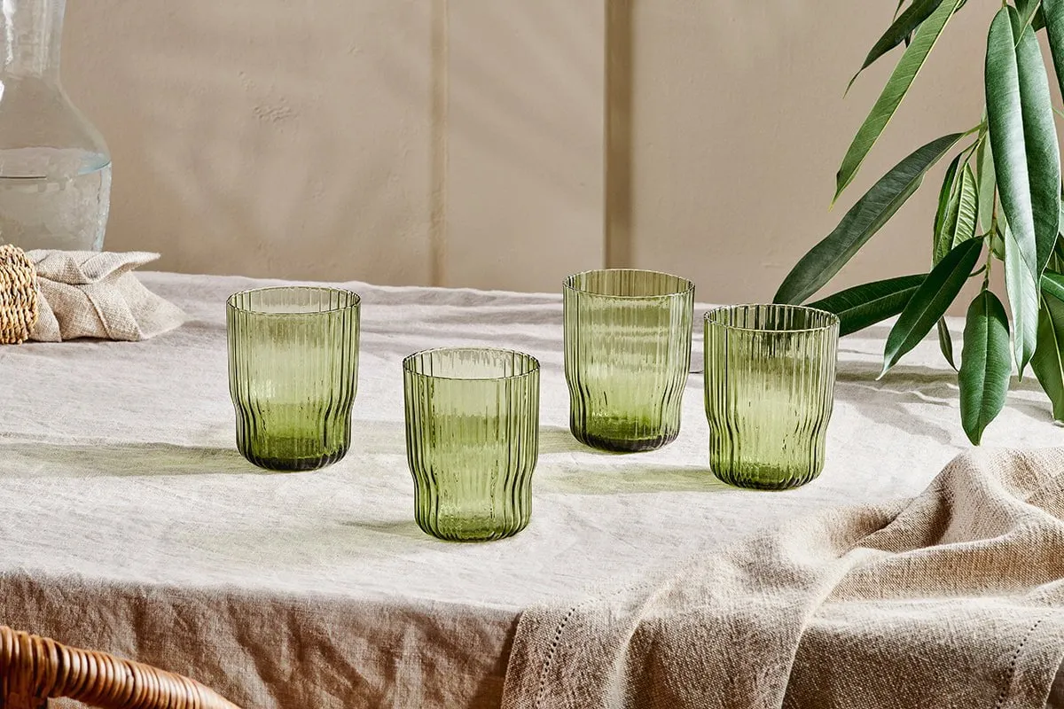 Fali Tumbler - Olive - (Set of 4)