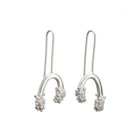 Fruity Flora Silver Earrings - Shabana Jacobson