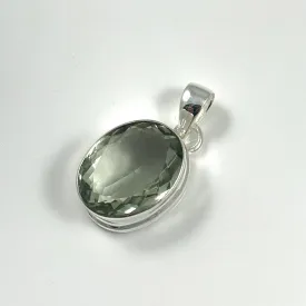 Green Amethyst Pendant