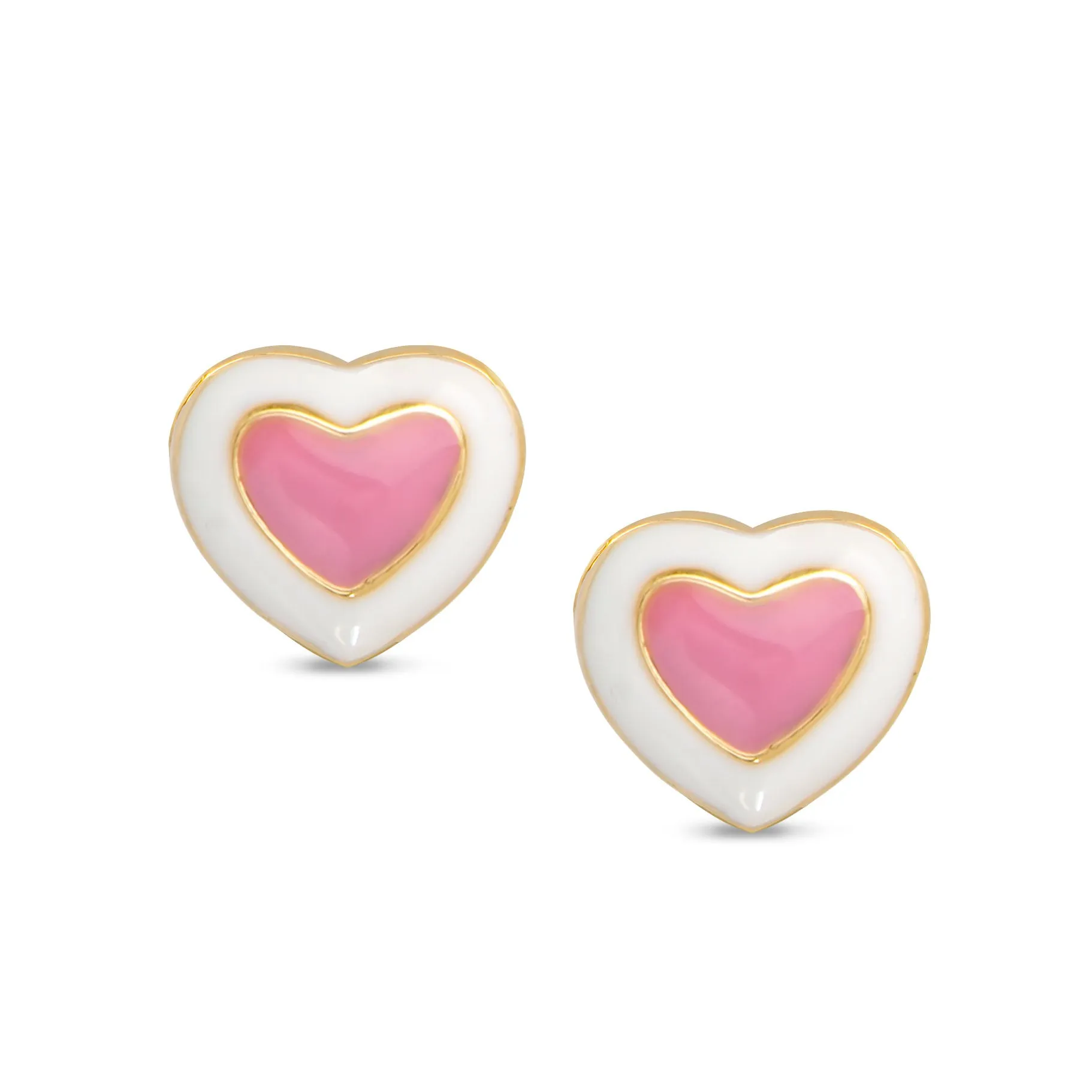 Heart Stud Earrings