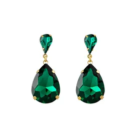 Jemima Earrings Green