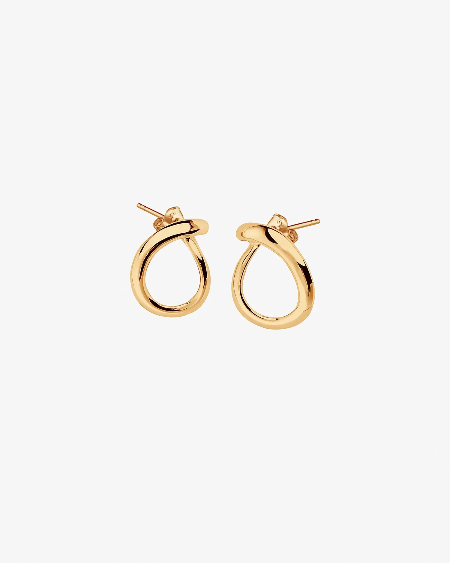 Ocean small studs gold