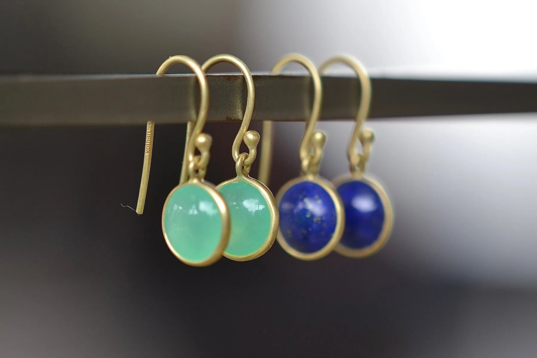 Small Moon Earrings