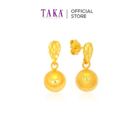 TAKA Jewellery 916 Gold Earrings