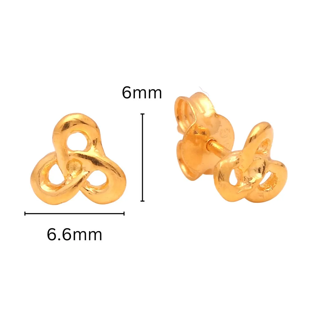 TAKA Jewellery 916 Gold Earrings