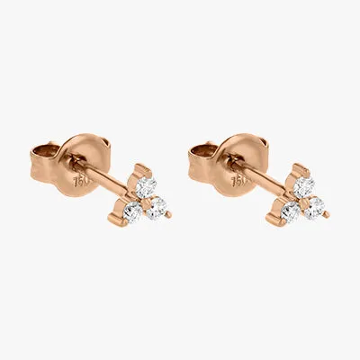 The Mini Trois Diamond Earrings