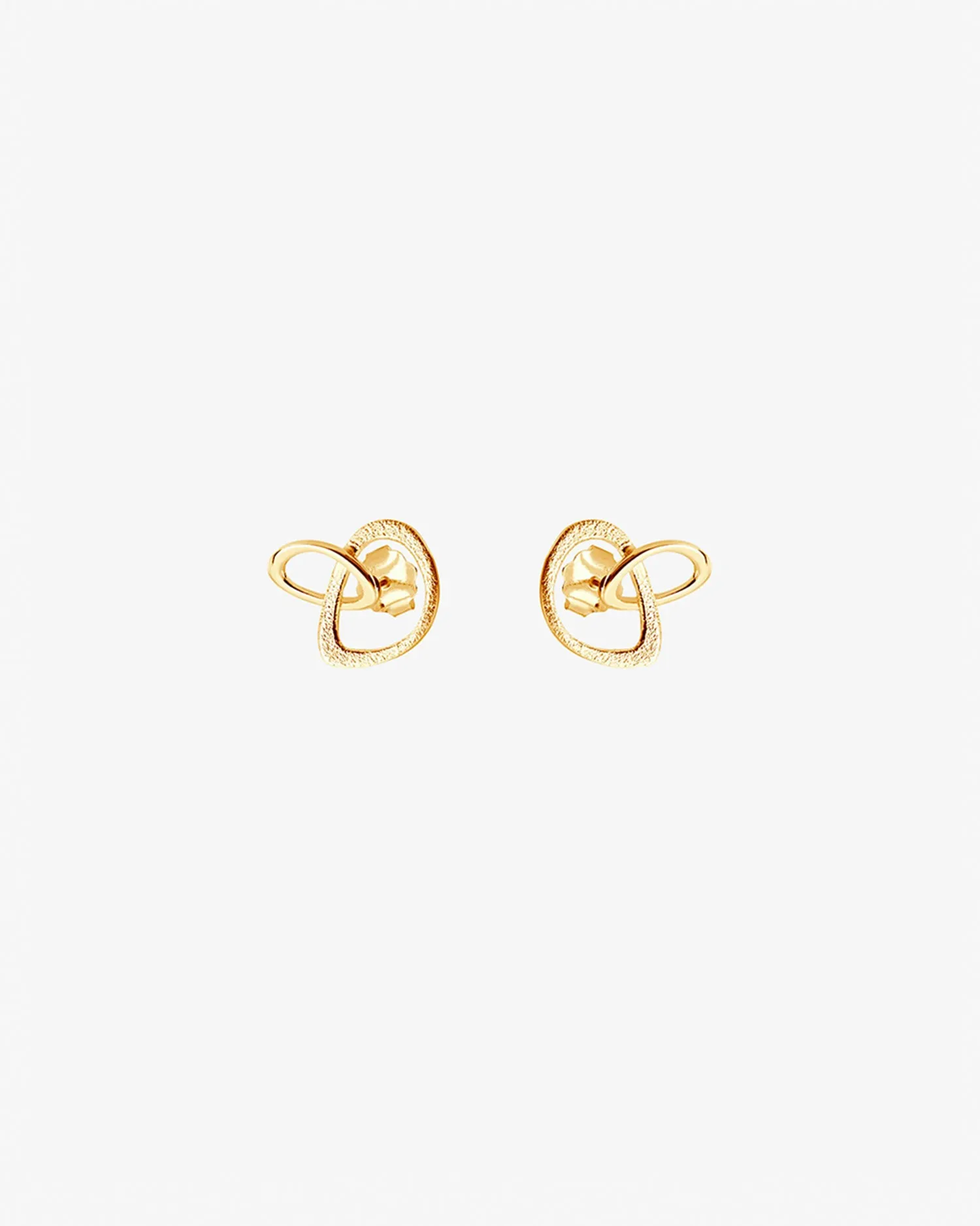 Together drop studs gold