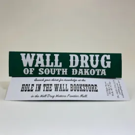 Wall Drug Green Bookmark